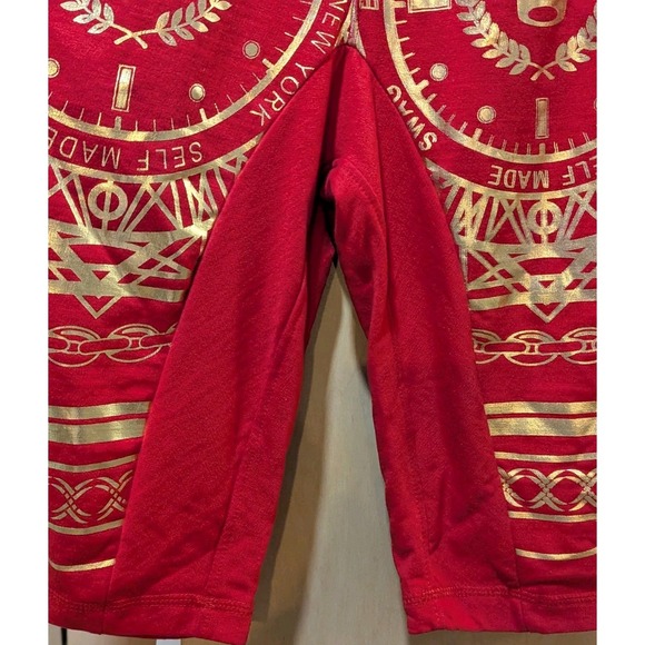 Switch Remarkable Jogger Shorts Red And Gold Size L (14-16) - Picture 3 of 7